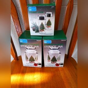 Vintage Anchor Hocking Christmas Glassware